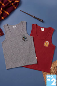 Lee Cooper Boys Harry Potter Vest (Pack of 2) - Multicolor — thumbnail 14